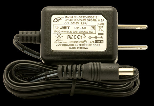 WATEC製カメラ用端子DC6V-1.8Aスイッチング式ACアダプター GF12-US0618